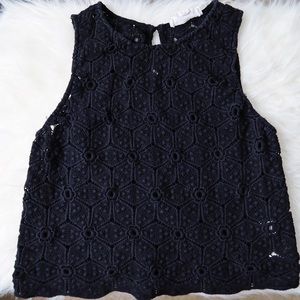 Forever 21 Crocheted Crop Top